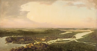 Vue de Potsdam au XVIIe siècle, 1851 - August Kopisch